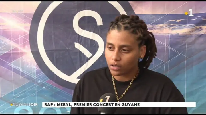 Miniature de l’interview [ Musique RAP ] Meryl, l'artiste du 972 de passage en Guyane